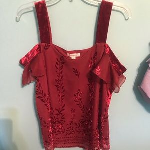 Off the shoulder blouse